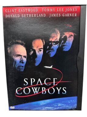 Space cowboys DVD English PG13 Clint Eastwood James Garner 130 minutes READ